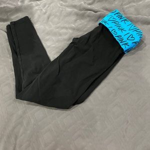 Pink skinny yoga pants size XS